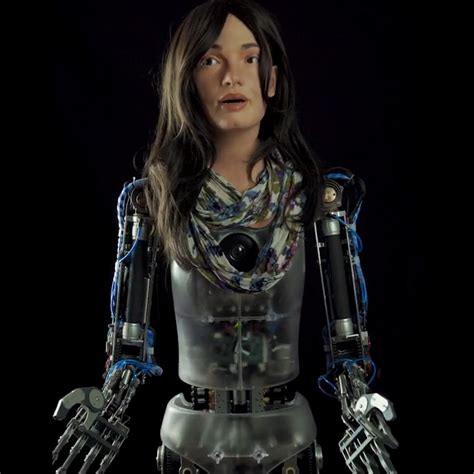 Stunningly Realistic Ai Humanoid Robot Draws Incredible Portrait