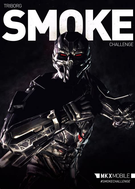 Mortal Kombat Cyborg Smoke