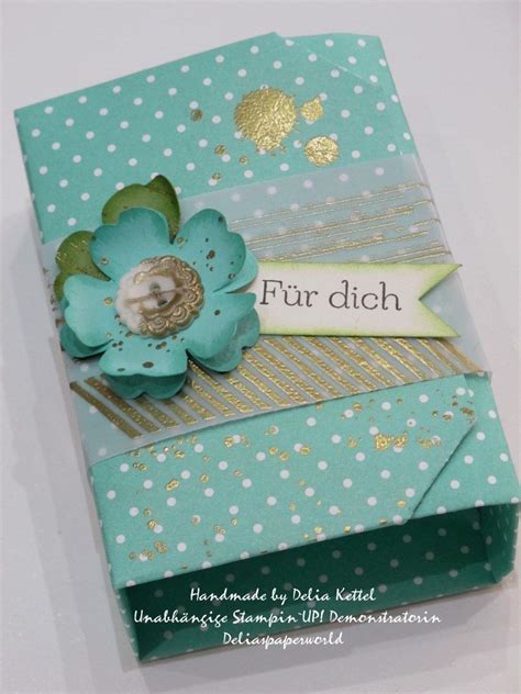 Weitere ideen zu origami, schachtel, origami schachteln. Stampin UP! Origami Box mit Anleitung | Origami, Box ...