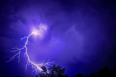 Lightning Thunderstorm Storm Power In Nature Cloud Sky Power
