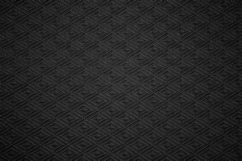Black Knit Fabric With Diamond Pattern Texture Picture