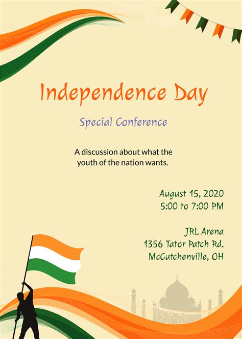 Free Independence Day Invitation 2024 Templates And Examples Edit