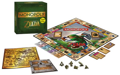 The Legend Of Zelda Monopoly Has Items Exclusive To Gamestop Edition