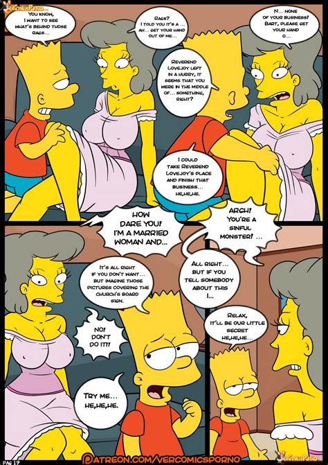 Post 3065646 Bart Simpson Croc Sx Helen Lovejoy The Simpsons Vercomicsporno Comic