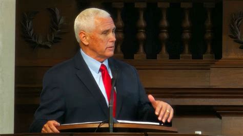 Watch Former Vice President Mike Pence Speaks At Hillsdale College
