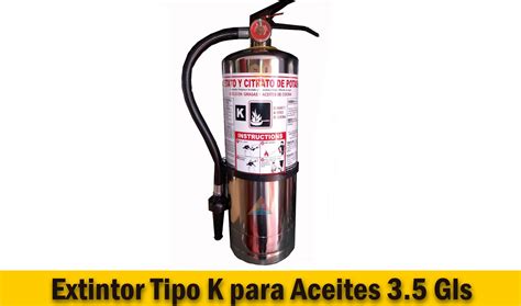 Extintor Tipo K Fumigaciones Y Extintores Medellín