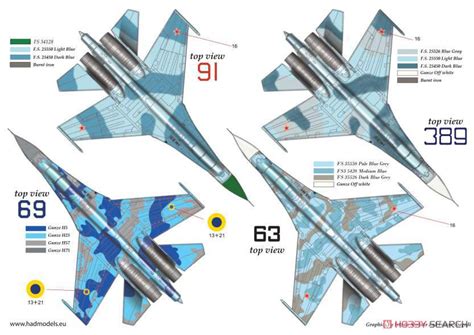 Su 27 Ub Flanker C Decal Sheet Decal Images List