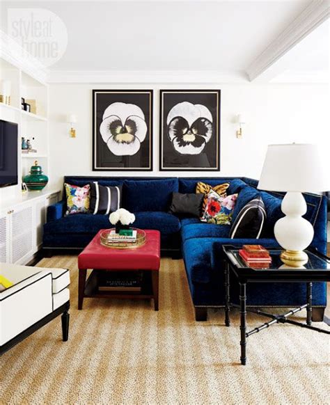 Home living room 20 best blue sofa living room design. 25 Stunning Living Rooms with Blue Velvet Sofas