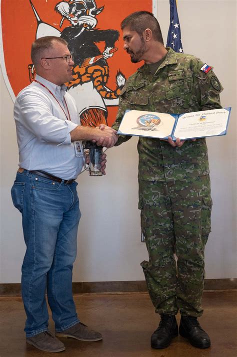Tucson Air Guard bids farewell to Slovak Foreign Liaison Officer (LNO