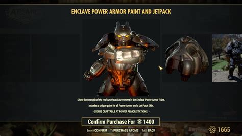 Fallout 76 Atomic Shop Update Enclave Bundle And More New Items