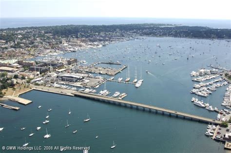 Rhode Island State Pier 9 In Newport Rhode Island United States
