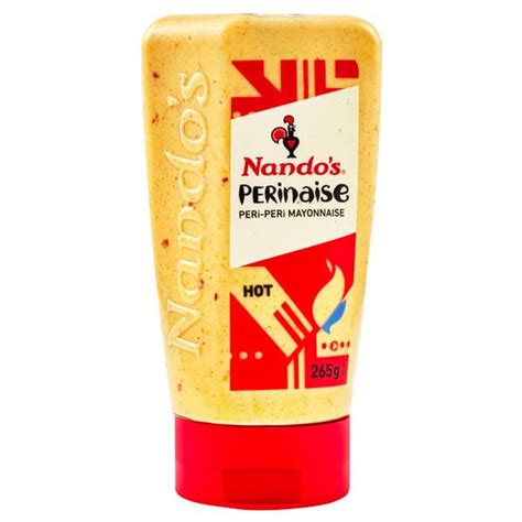 Nandos Hot Perinaise Peri Peri Mayonnaise Squeezy