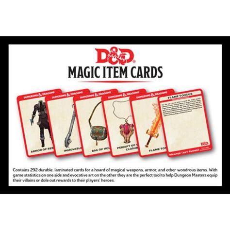 Dnd 5e Dmg Magic Item Cards Renewsupport