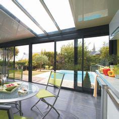 A porch or balcony, usually roofed and often partly enclosed. Veranda Definition Urbanisme - Veranda et abri jardin