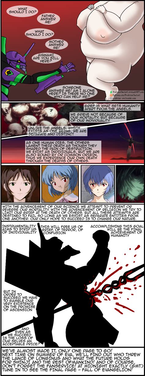 Post 2238627 Comic Neon Genesis Evangelion Professordoctorc Rei Ayanami Shinji Ikari Yui Ikari