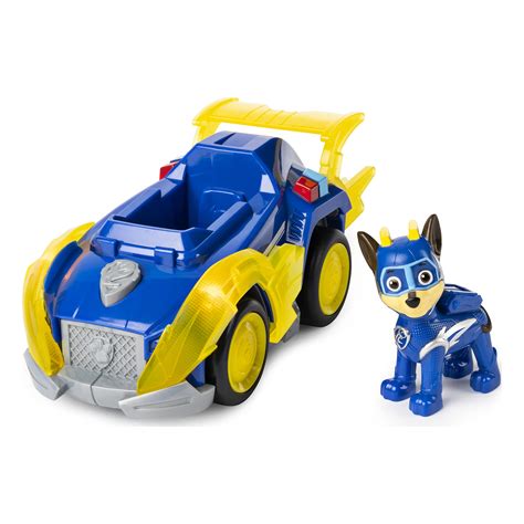 Buy Paw Patrol Mighty Pups Super Paws Chases Deluxe Vehicle With
