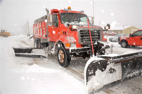 Kansas Transportation Snow Plows Winter Weather Fighting Machines