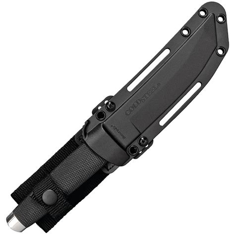 Cold Steel Outdoorsman Hunting Fixed Blade Knife Black Kraton Handle