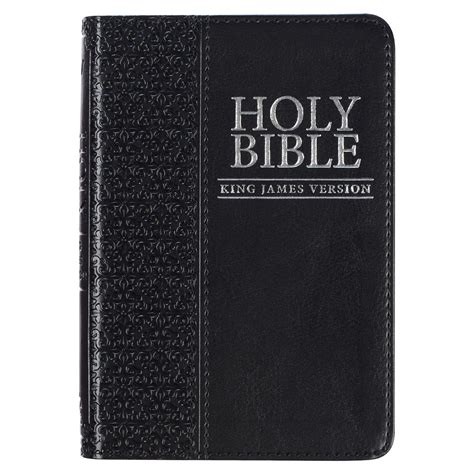 Black Kjv Bible Mini Pocket
