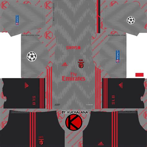 More about sl benfica shirts, jersey & football kits hide. SL Benfica 2019/2020 Kit - Dream League Soccer Kits ...