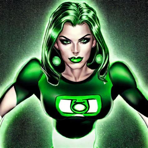 Green Lantern Woman By Dqweasgrweat On Deviantart