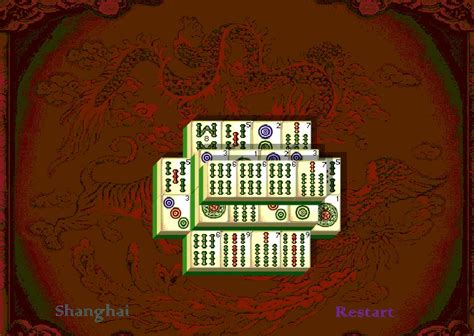 The path between 2 tiles must be within 3 lines or 90 degrees. Shanghai Dynasty Mahjong game online — Play full screen ...