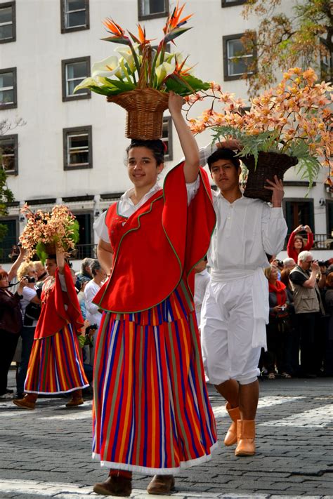 Festa Da Flor Flower Festival Fiesta De La Flor Fête De La Fleur Blumenfest Madeira