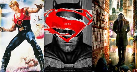 The Greatest Superhero Movie Posters Of All Time
