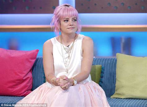 Lily Allen Looks Fresh Faced On Sunday Brunch After Late Night G A Y