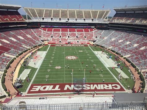 Bryant Denny Stadium Seating Chart Visitors Section Two Birds Home