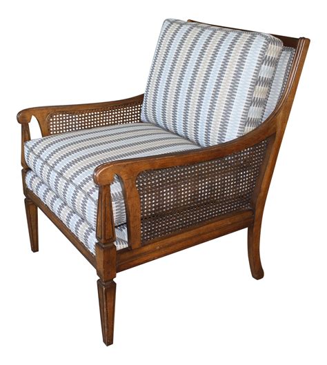 Mid-Century Newly Reupholstered Side Chair With Caning on Chairish.com | Refinished chairs ...