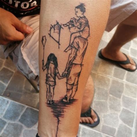 Tatuaje Padre E Hijas Em 2022 Tatuagem Pai E Filha Tatuagens