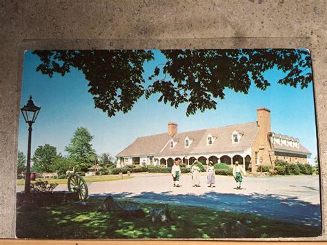 Vintage Evans Farm Inn Mclean Virginia Postcardunpostedvirginia
