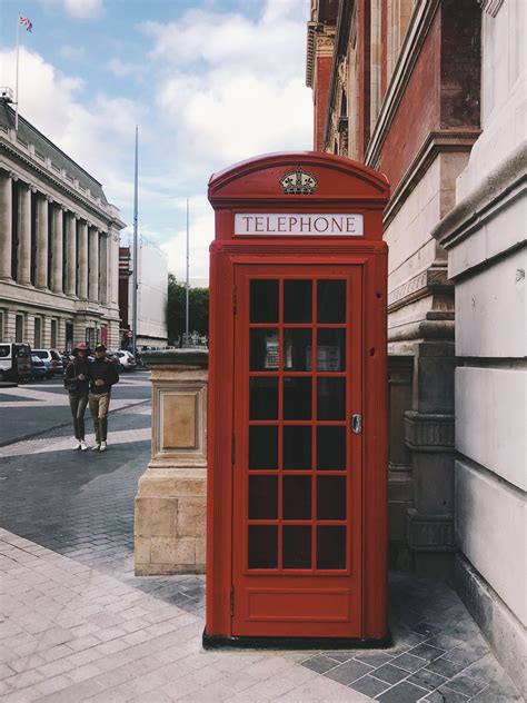 Both of them are single. photo of red telephone booth | Telephone booth, Phone ...