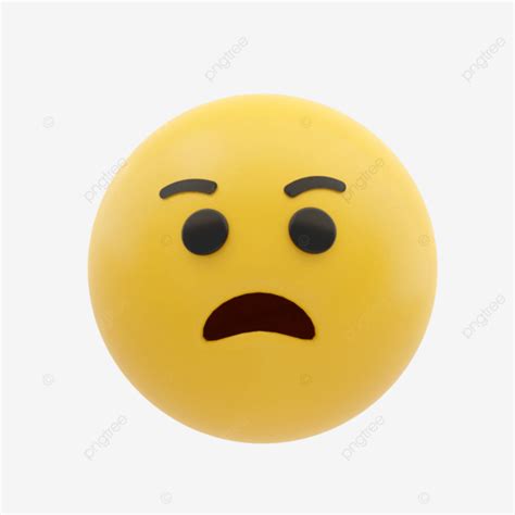 3d Surprised Emoji 3d Emojis Surprised Emoji 3d Rendering Png