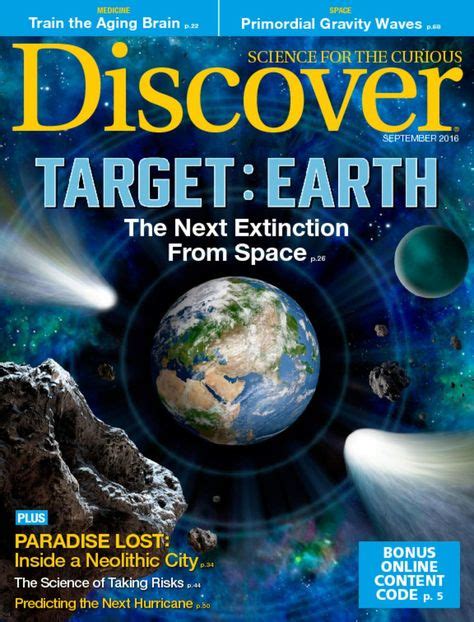 19 Best Discover Covers Images Discover Magazine Science