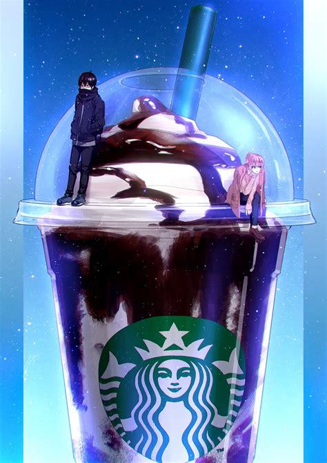 Starbucks Drawn By Temnama Danbooru