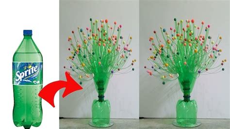 Creative Ideas With Plastic Bottles Exciting Ideas Flower Vase Diy