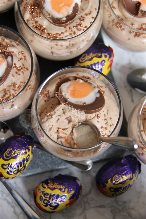 Creme Egg Chocolate Mousse Janes Patisserie