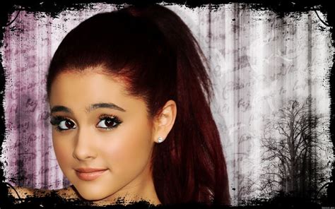 Ariana Grande Singer Music Actress Women Females Girls Sexy Babes Redheads Face Eyes R Wallpaper