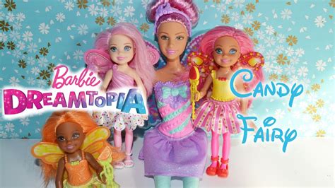 Barbie Candy Fairy And Chelsea Dreamtopia Dolls Review Fr Youtube