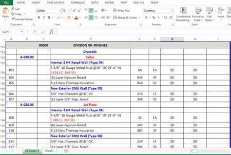 Sample boq excel formats / image result for boq format for building | resume, sample. Do construction estimation qto boq by Fiazw2