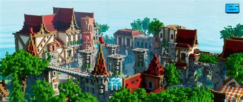Medieval City Minecraft Map
