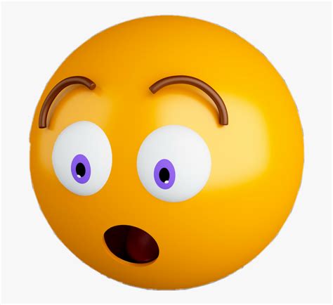 Emoji Emojis Emotions Emoticons Surprised 3d Surprised Emoji