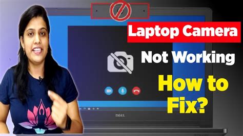 How To Fix Laptop Camera Not Working Laptop Camera Not Working