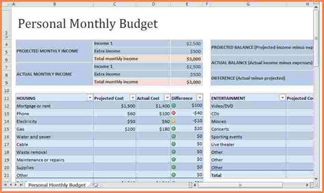 Wish to take spreadsheet money management to the next level? 5+ monthly expenses spreadsheet - Excel Spreadsheets Group