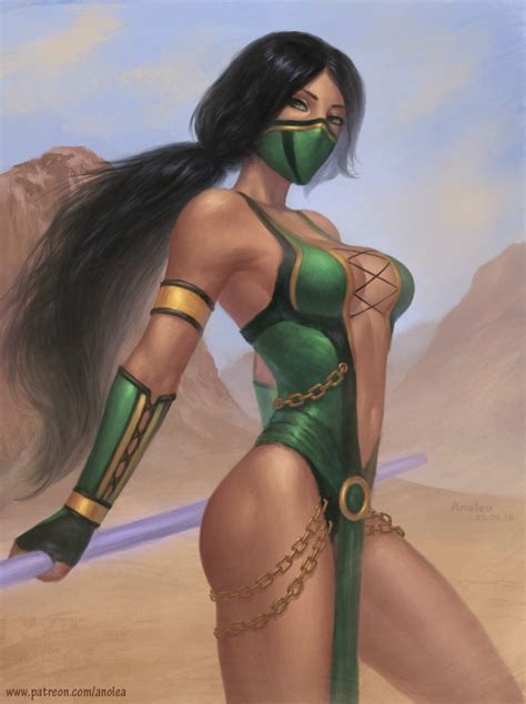 Jade By Anoleanova Jade Mortal Kombat Mortal Kombat Art Mortal