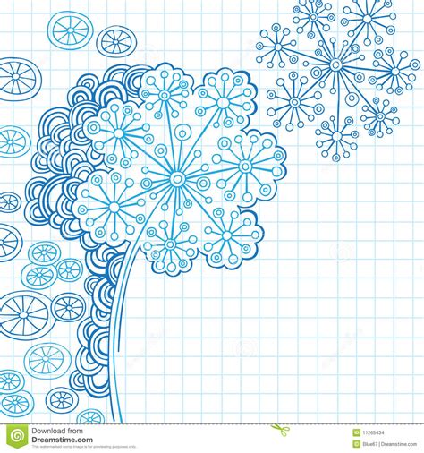 All you will need is a piece of paper and something to draw with, such as a pen or pencil. Henna Abstract Flower Doodle Vector Stock Images - Image ...