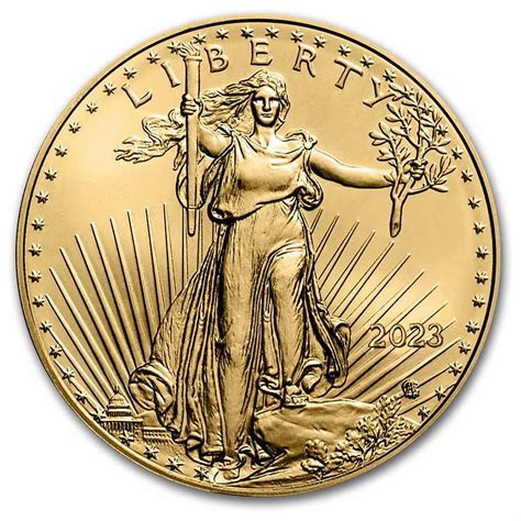 2023 1 Oz 50 Gold American Eagle Coin BU AGE 2023 01 OZ 2 282 43