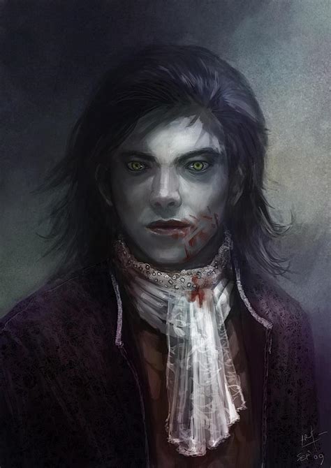 Vampire Portrait By Tithi Luadthong Scrolller